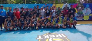 Bimo Mahfudz Fudianto, Resmi Buka Open Tournament Volleyball BTC Cup Ke -1, di Kampung Kebon Tiwu Desa Benda Kecamatan Sukamulya