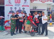 Banjir Ratusan Hadiah Doorprize, Untuk Peserta Lomba Gerak Jalan Ceria, Sambut HUT RI Ke-80 Kecamatan Kronjo