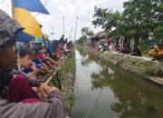 Ratusan Warga Sidoko Antusias Ikuti Pesta Mancing Gratis HUT RI ke-80