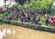 Solidaritas dan Ketahanan Pangan, Pakombes Gelar Lomba Mancing untuk Warga