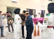 Camat Mekar Baru Kukuhkan 25 Anggota Paskibraka 2025