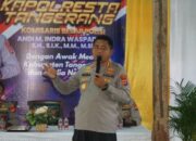 Ngopi Santai, Kapolresta Tangerang Paparkan Strategi Kamtibmas “Tangerang Sigap” dan “Wangsakara”