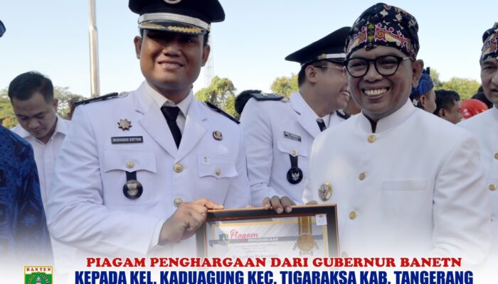 Kelurahan Kaduagung Raih Juara 1 Lomba Kelurahan Tingkat Provinsi Banten 2025