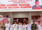 Camat Mekar Baru Resmikan Koperasi Desa Merah Putih Mekar Baru, Penggerak Ekonomi Masyarakat