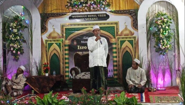 Kepala Desa Waliwis Hadiri Peringatan Isra Mi’raj Nabi Muhammad SAW di Mushola Nurul Yaqin