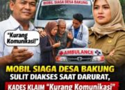 Warga Desa Bakung Keluhkan Sulitnya Akses Mobil Siaga Saat Kondisi Darurat