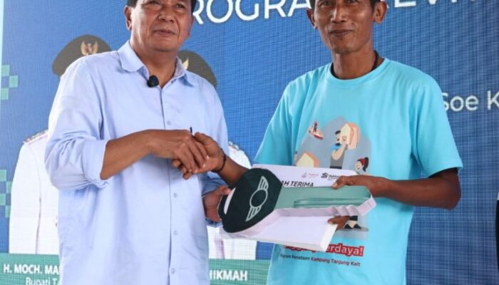 Hunian Layak untuk Nelayan, Bupati Tangerang Resmikan 110 Rumah di Tanjung Kait