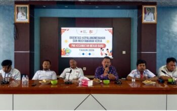 Pasca Dilantik, Pengurus PMI Mekar Baru Susun Program Kerja 2026