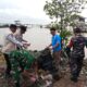 Sinergi Polresta Tangerang dan KNPI Gelar Korve Bersihkan Sampah di Pulau Cangkir, Kronjo