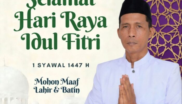 Di Hari Kemenangan, Pemdes Mekar Baru Ucapkan Selamat Idul Fitri 1447 H