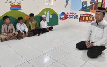 Semarak Ramadhan, Rumah Inspirasi dan TBM Cahaya Ilmu Mekar Baru Gelar Lomba Adzan dan Tilawah Anak-anak