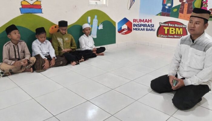 Semarak Ramadhan, Rumah Inspirasi dan TBM Cahaya Ilmu Mekar Baru Gelar Lomba Adzan dan Tilawah Anak-anak