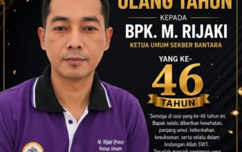 Pimpinan dan Pendiri Padepokan Pusaka Siliwangi Ucapan Selamat Ulang Tahun ke-46 untuk Ketua Umum Sekber Bantara